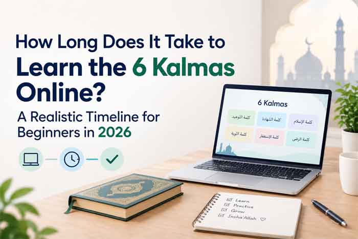 Learn the 6 Kalmas online timeline for beginners in 2026 by ParhQuran