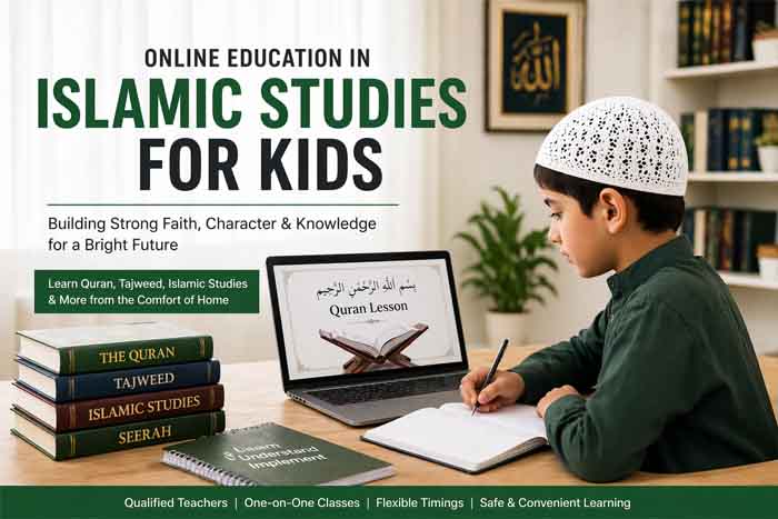Online Islamic Studies Classes for Kids Learning Quran